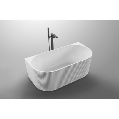 Free Standing Acrylic Bath BTW 6835G White 1700mm 